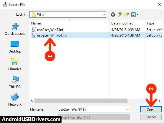 Android CDC Driver - Lava Atom 2X USB Drivers