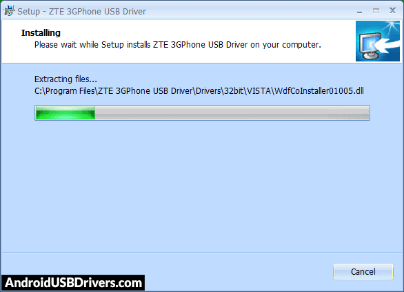 Installing ZTE Android USB Driver - ZTE CC ConnectPad USB Drivers