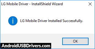 LG Android Driver Installed Successfully - LG Optimus Black (White version) USB Drivers