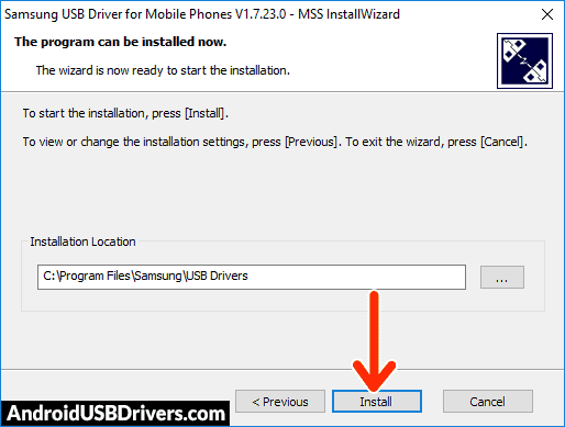 Samsung Phone Drivers Installation Location - Samsung Galaxy S10 Plus SD855 USB Drivers