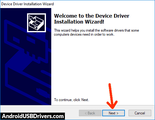Device Driver Installation Wizard Next - BQ BQ-5016G Choice USB Drivers